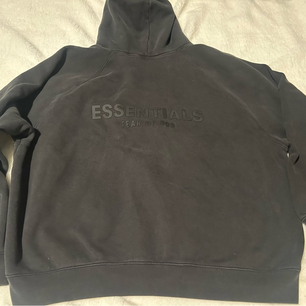 Essentials Black Hoodie